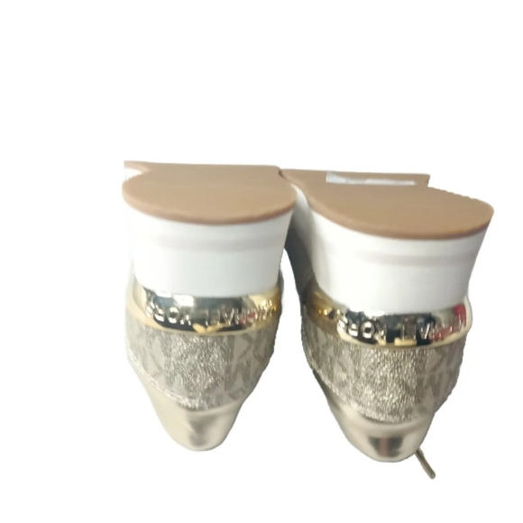 Michael Kors Women's Monique Trainer Shoes, Pale Gold, Size 6 Medium - Picture 10 of 12